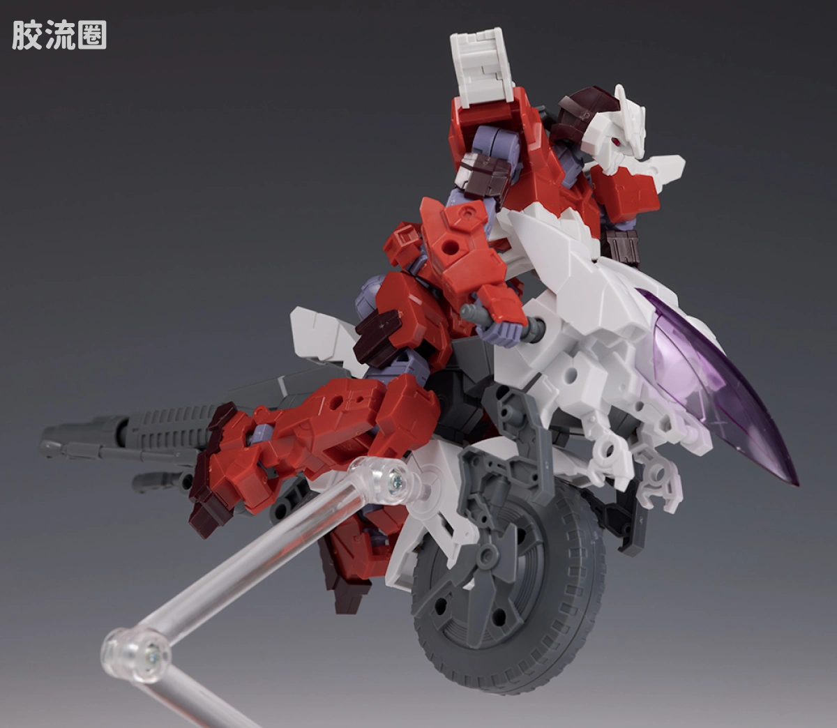 30MM 1/144 Extended Armament Vehicle EV-09 Exa Vehicle(加农机车ver.) - 图片